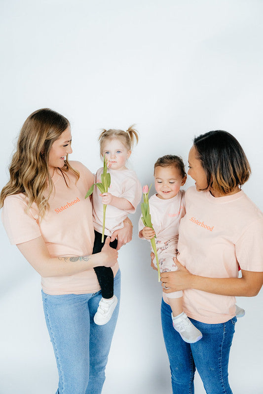 Sisterhood TShirt Peach