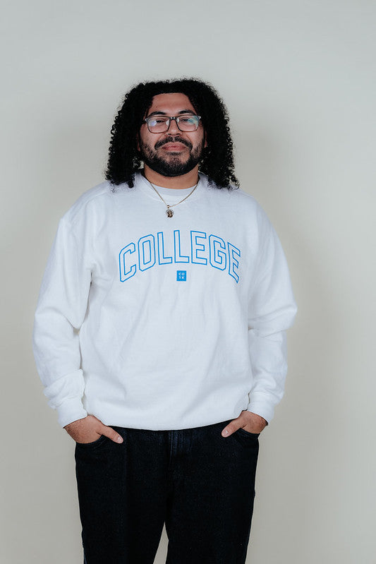 COTK College Crew White
