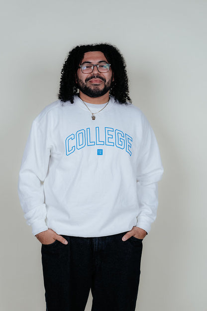 COTK College Crew White