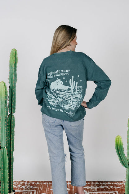 Sisterhood Crew Blue Spruce