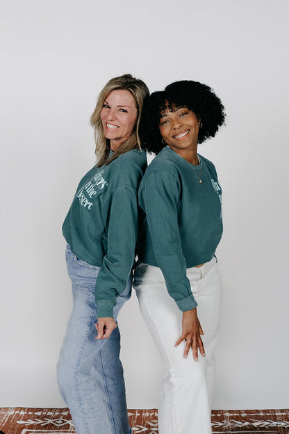 Sisterhood Crew Blue Spruce